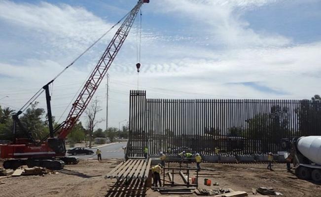 El muro está en construcción en este momento: Trump