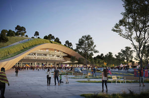 ON-A reveals park that will swaddle Barcelona’s Camp Nou stadium
