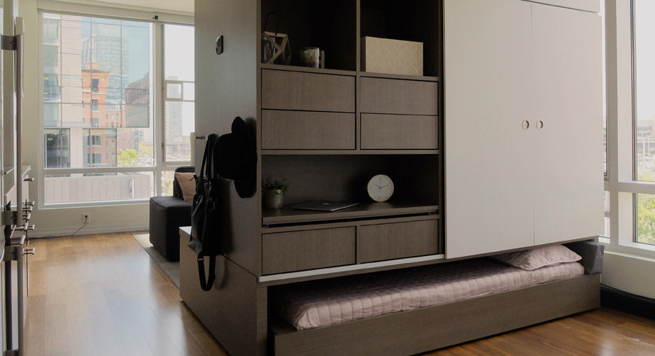 Los muebles robóticos Ori de Yves Béhar y MIT reconfiguran apartamentos pequeños