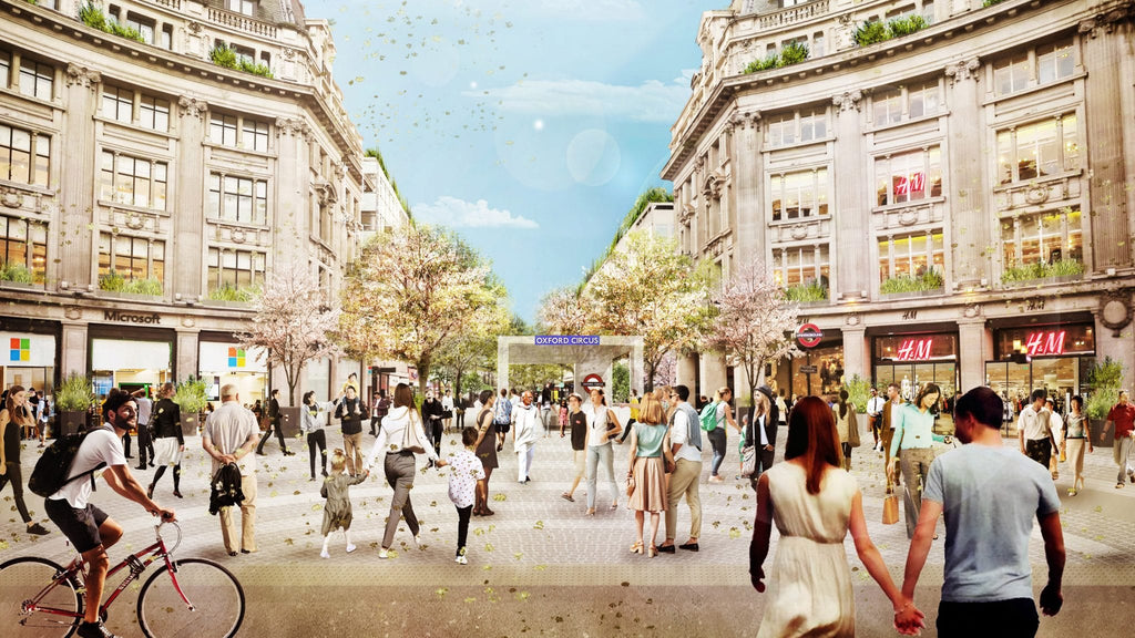 Transformation of Oxford Circus into pedestrianised piazzas will "create rival to Times Square"