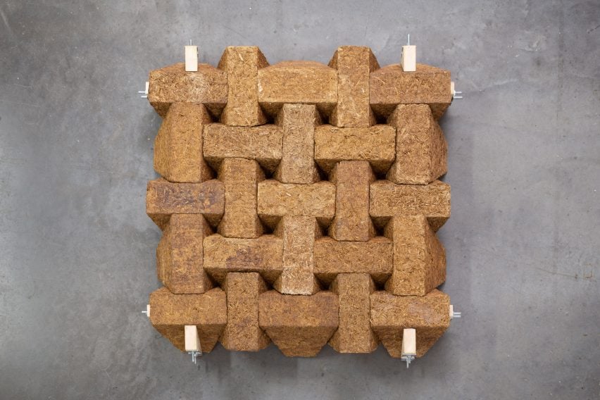 Grimshaw and UEL develop Sugarcrete blocks that "could replace the traditional brick industry"