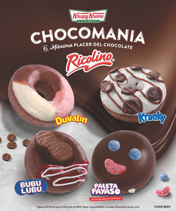 Krispy Kreme regresa con la temporada más esperada del año con Chocomanía.