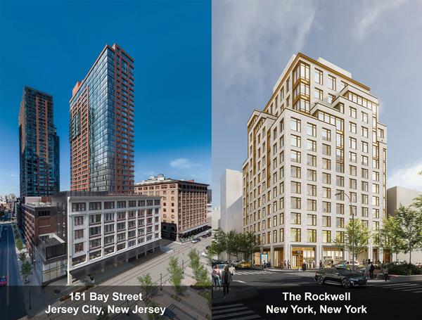Toll Brothers City Living® and Sculptor Announce Joint Venture to Develop Urban High-Rise Condo Communities in New York City and Jersey City