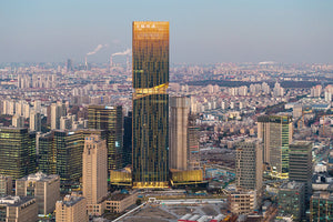 THE AXIOM BY OLE SCHEEREN RISES TO 280 METERS IN SHANGHAI
