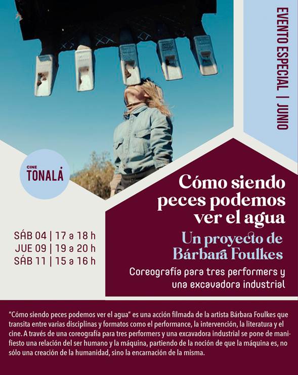 Presentan en México performance con excavadora de construcción para interpretar la relación del ser humano y la máquina