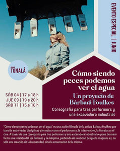 Presentan en México performance con excavadora de construcción para interpretar la relación del ser humano y la máquina