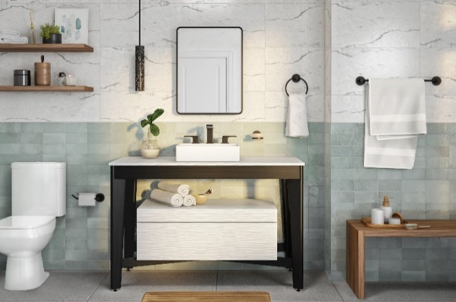 6 tips para decorar y organizar baños pequeños modernos en casa