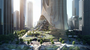 Zaha Hadid Architects construirá en Shenzhen rascacielos superaltos unidos por terrazas plantadas