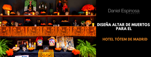 Daniel Espinosa diseña altar de muertos para el Hotel Tótem de Madrid