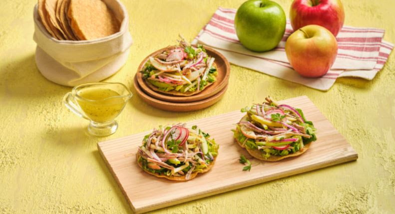 Salpicón de manzana, el platillo ideal para esta primavera