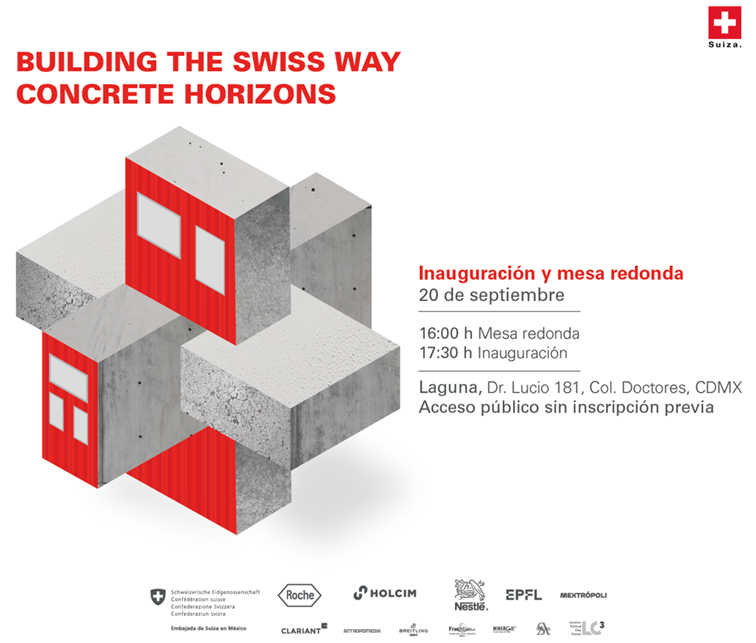 La exposición “Building the Swiss Way | Concrete Horizons”
