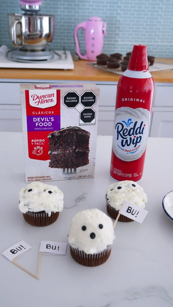 SORPRENDE A TODOS CON EL DULCE SABOR DE DUNCAN HINES Y REDDI WIP CON EL MUFFIN MÁS TERRORÍFICO
