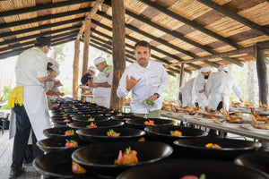 Anfora presente en el Michelin Chef Meets México con el chef Borja Marrero y la cocinera Ángeles Romero