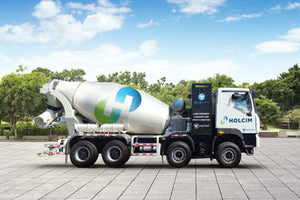 Primer camión mezclador eléctrico de concreto en Latinoamérica de Holcim México