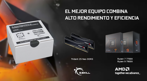 AMD y G.Skill lanzan en México bundle de actualización con Ryzen 7000 y memoria Trident Z5 Neo DDR5