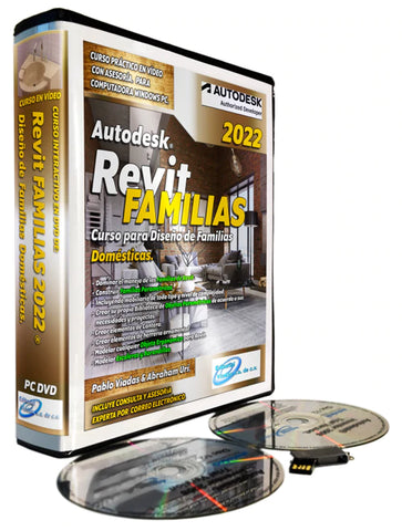 Revit 2022 Curso en vídeo Familias Domésticas